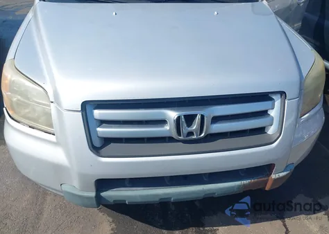 2006 Honda Pilot Ex from USA, damaged, VIN 5FNYF28406B046653